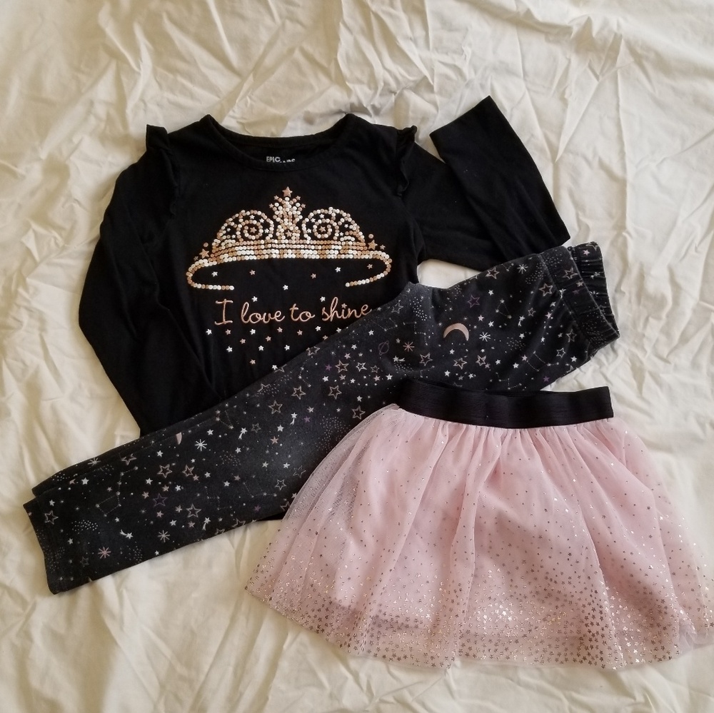3 piece girls outfit